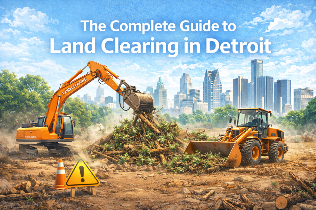 land clearing in detroit